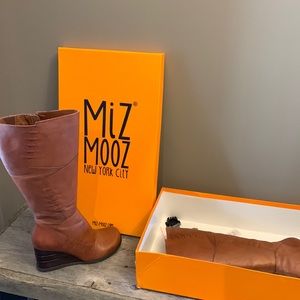 Miz Mooz women’s boots Brinley Wiskey, size 8 brand new